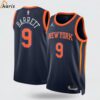 RJ Barrett New York Knicks Jordan Brand Unisex Swingman Jersey Navy 1 jersey