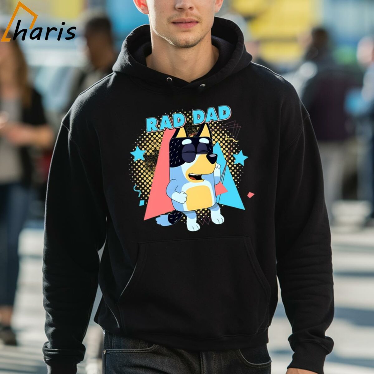 Rad Dad Bluey Shirt Family Bandit Heeler For Dad Fathers Day Gift 5 hoodie