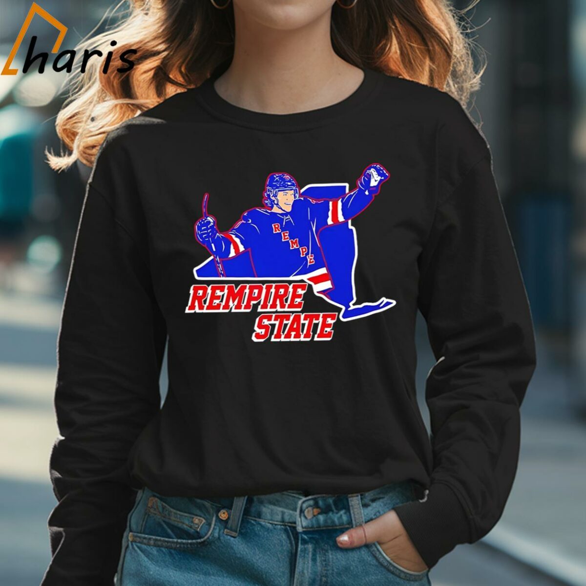 Rempire State Matt Rempe New York Rangers Shirt 3 Long sleeve shirt