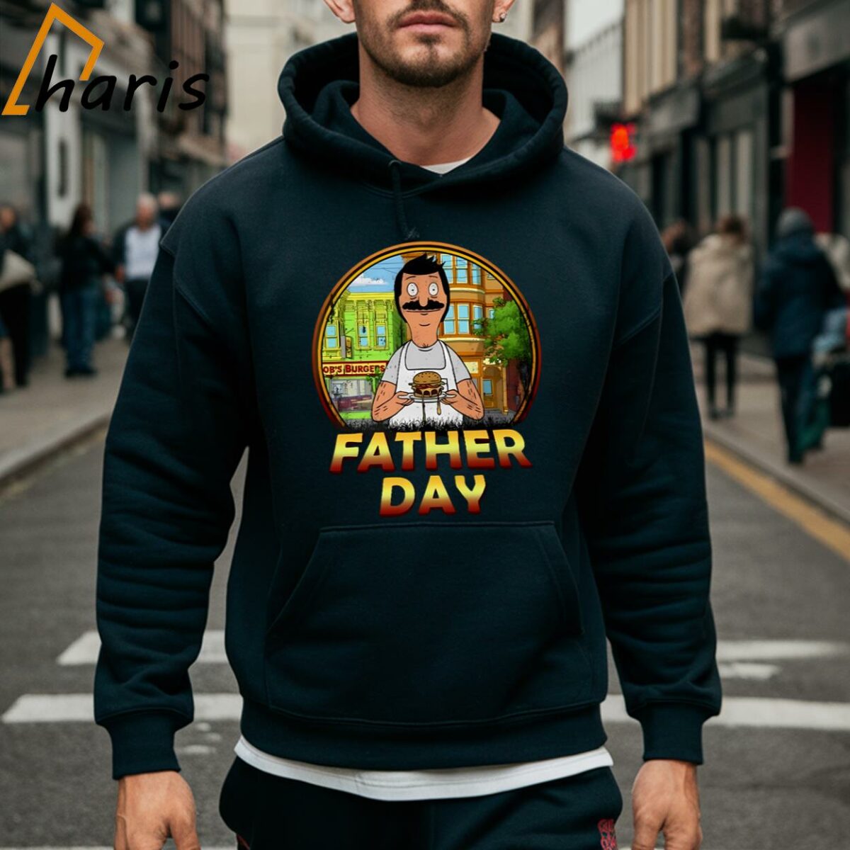 Retro Bob Belcher Bobs Burgers Shirt Fathers Day Gifts 5 Hoodie