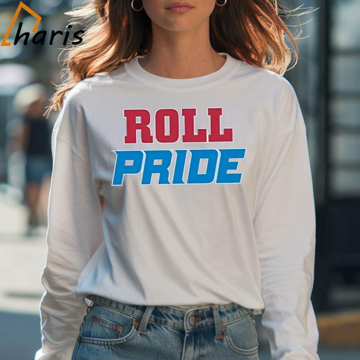 Roll Pride Detroit Lions Shirt 4 Long sleeve shirt