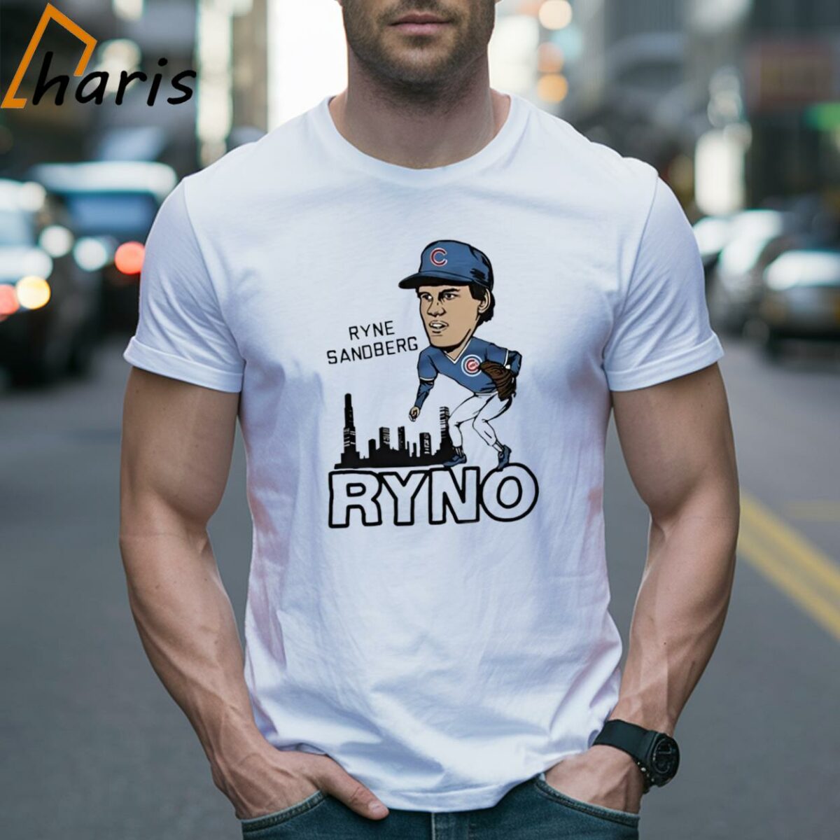 Ryne Sandberg Chicago Cubs Homage Ryno Cartoon Shirt 2 Shirt