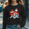San Francisco 49ers Tasmanian Devil And Bugs Bunny Cartoon Shirt 3 Long sleeve shirt