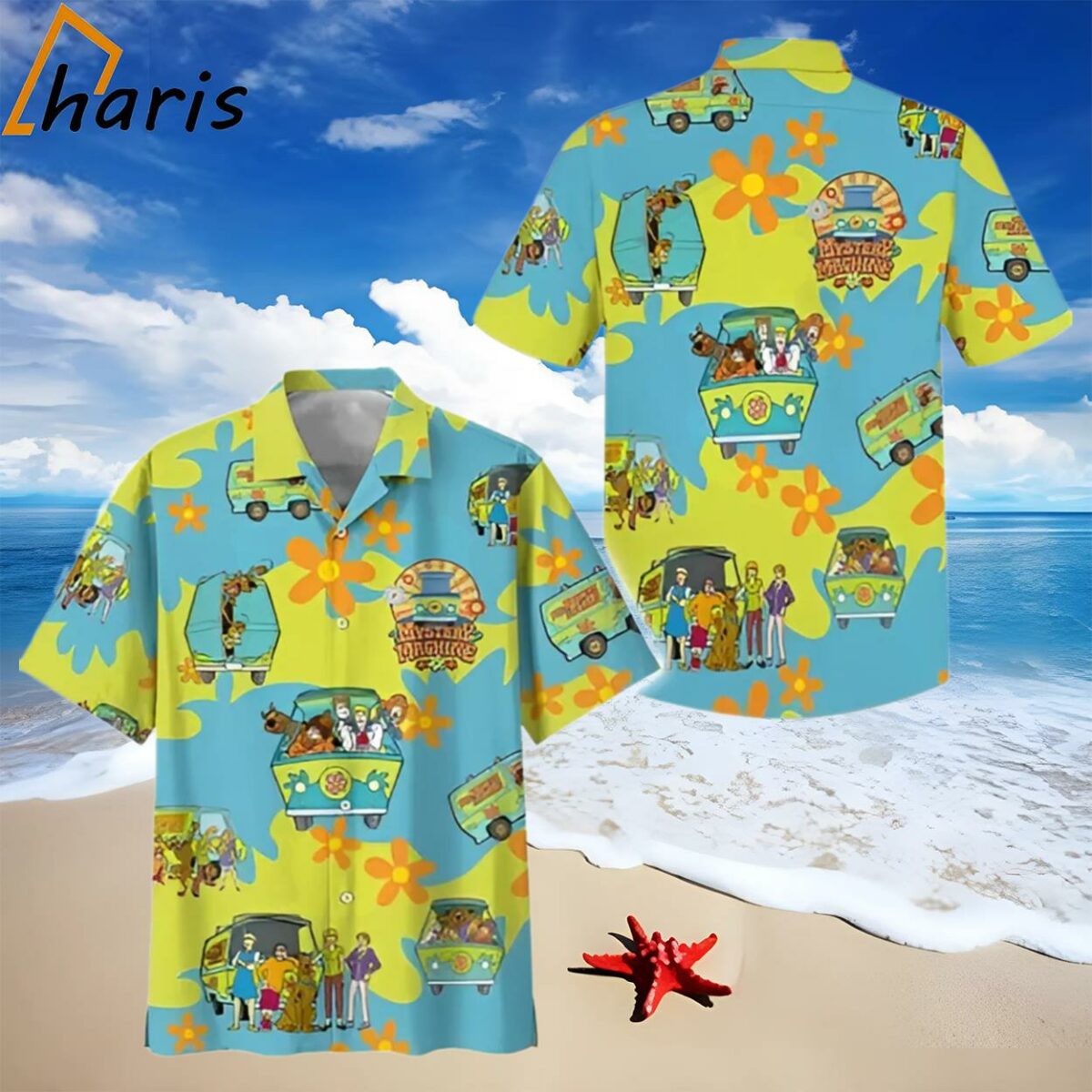 Scooby Doo Mystery Machine Hawaiian Shirt 1 1