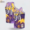 Shaquille ONeal Los Angeles Lakers Hyper Hoops Swingman Jersey Purple 1 jersey