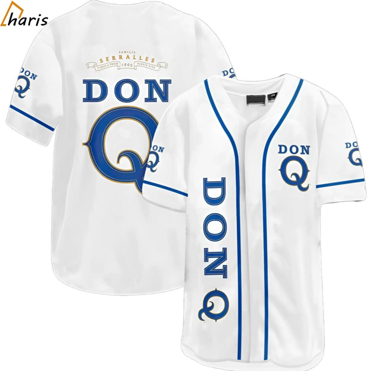 Show Your Team Spirit with Don Q Puerto Rican Rum Baseball Jersey jersey jersey