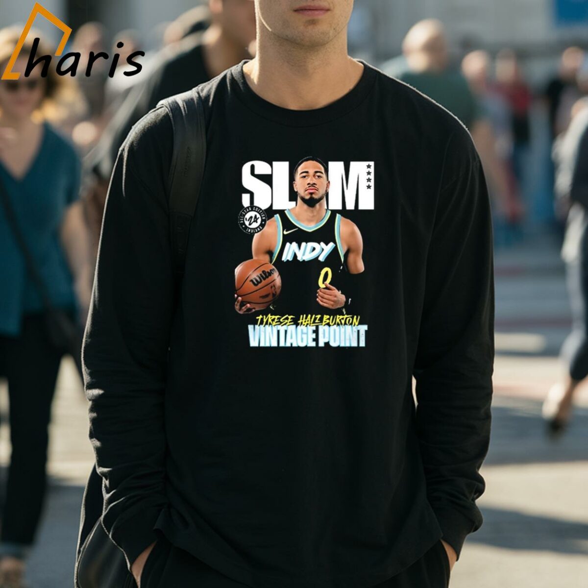 Slam All star Vol 4 Tyrese Haliburton T shirt 3 Long Sleeve Shirt