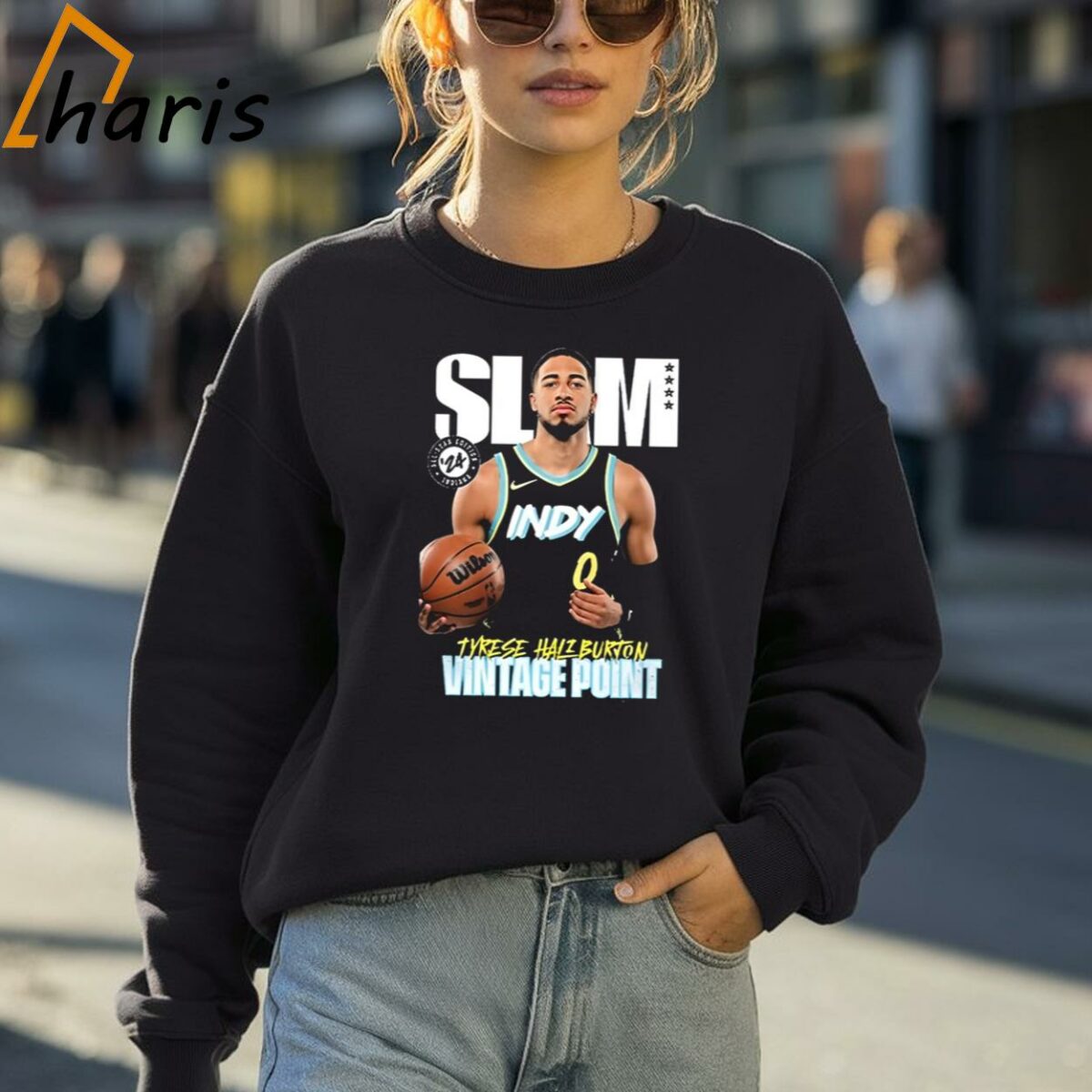 Slam All star Vol 4 Tyrese Haliburton T shirt 4 Sweatshirt
