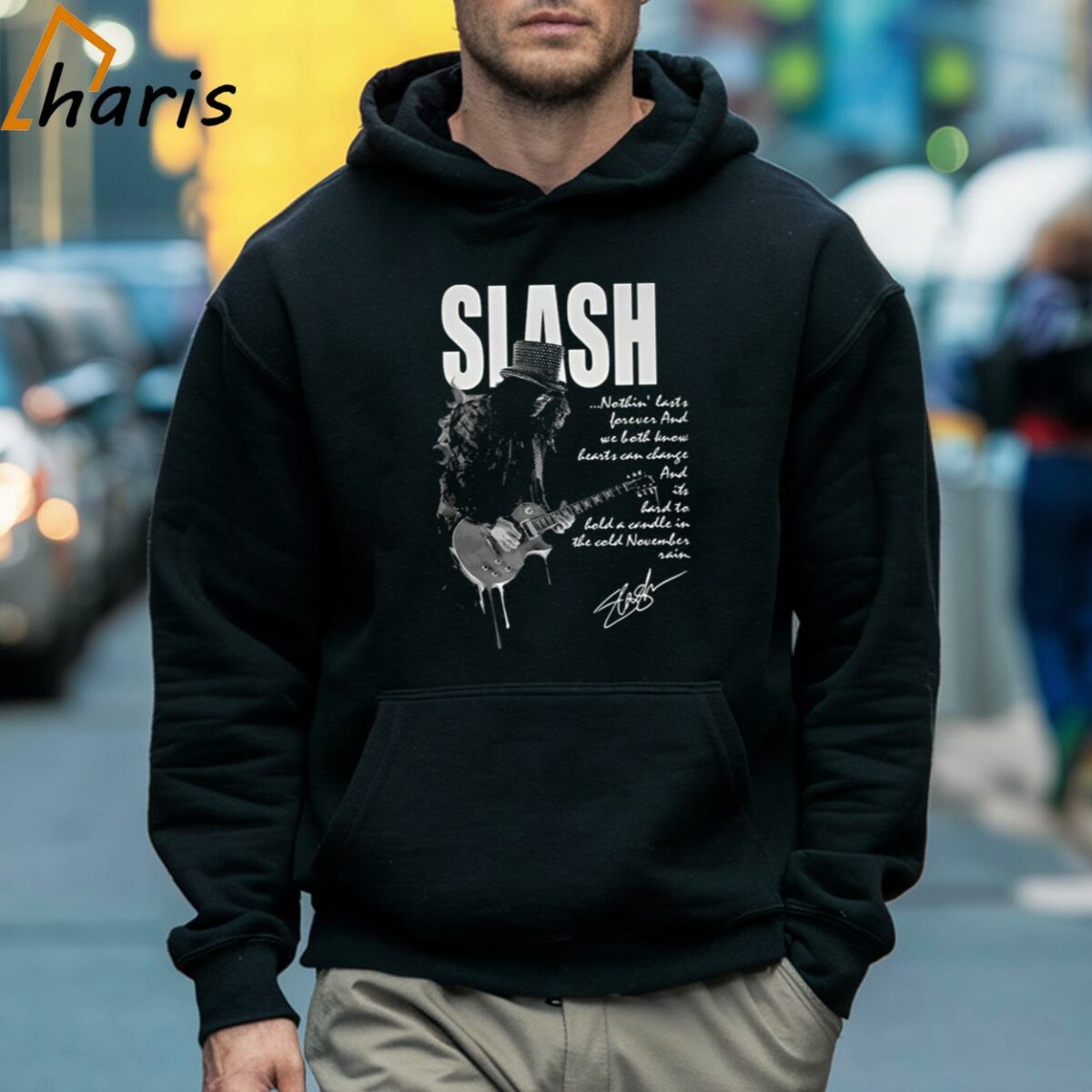 Slash Nothing Last Forever And Heart Can Change Signature T shirt 5 Hoodie