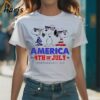 Snoopy America 4th of July Independence day 2024 T-shirt