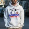 Snoopy America 4th of July Independence day 2024 T shirt 5 Hoodie