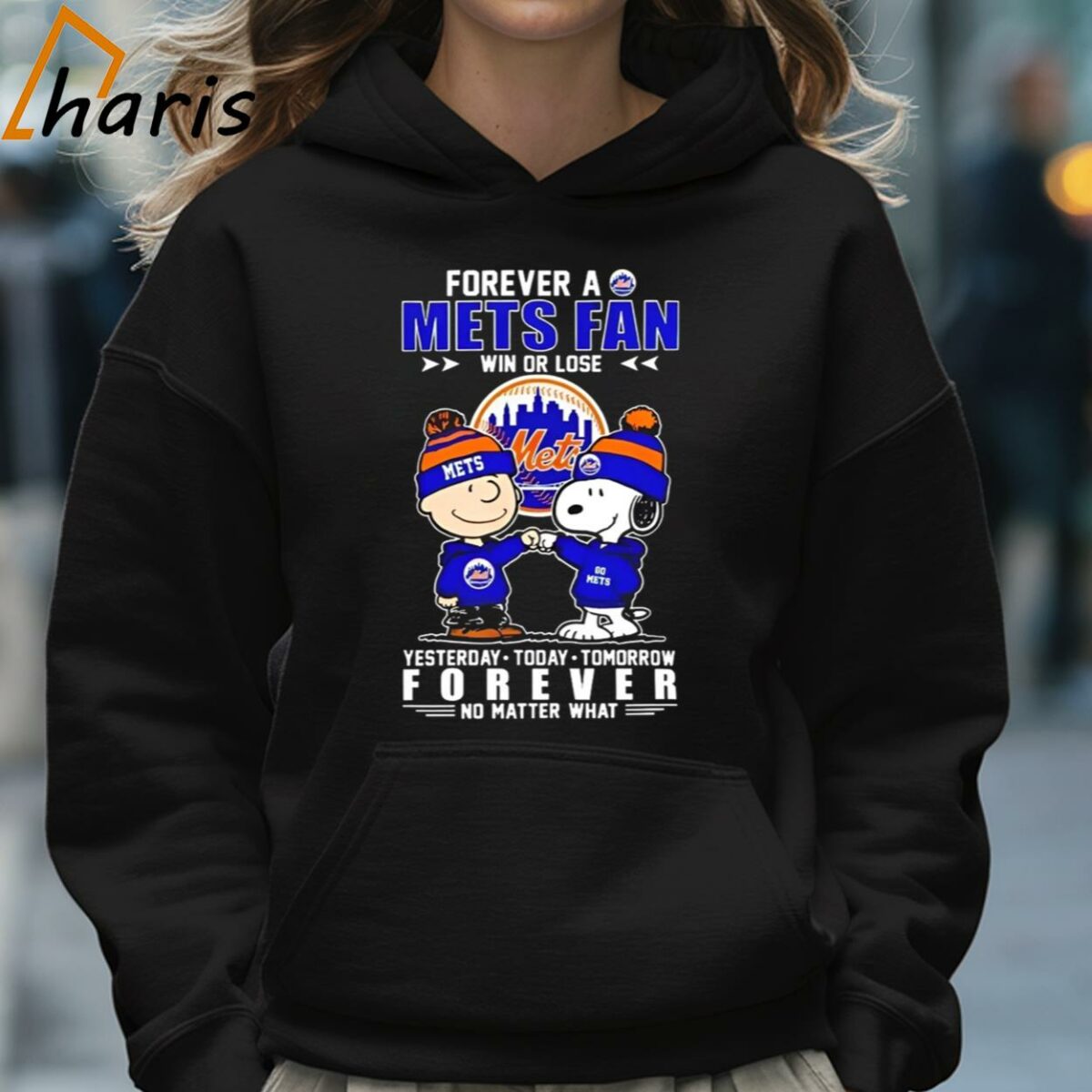 Snoopy And Charlie Brown Forever A Mets Fan Win Or Lose Yesterday Today Tomorrow Forever No Matter What Shirt 5 Hoodie