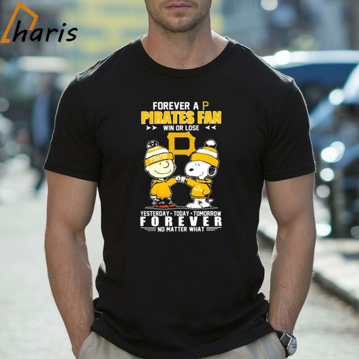 Snoopy And Charlie Brown Forever A Pirates Fan Win Or Lose Yesterday Today Tomorrow Forever No Matter What Shirt 2 Shirt