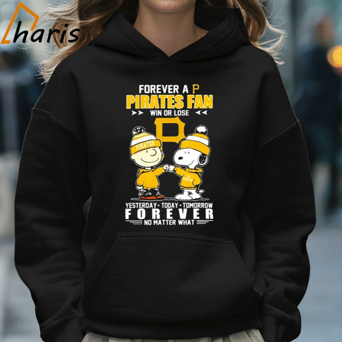Snoopy And Charlie Brown Forever A Pirates Fan Win Or Lose Yesterday Today Tomorrow Forever No Matter What Shirt 5 Hoodie