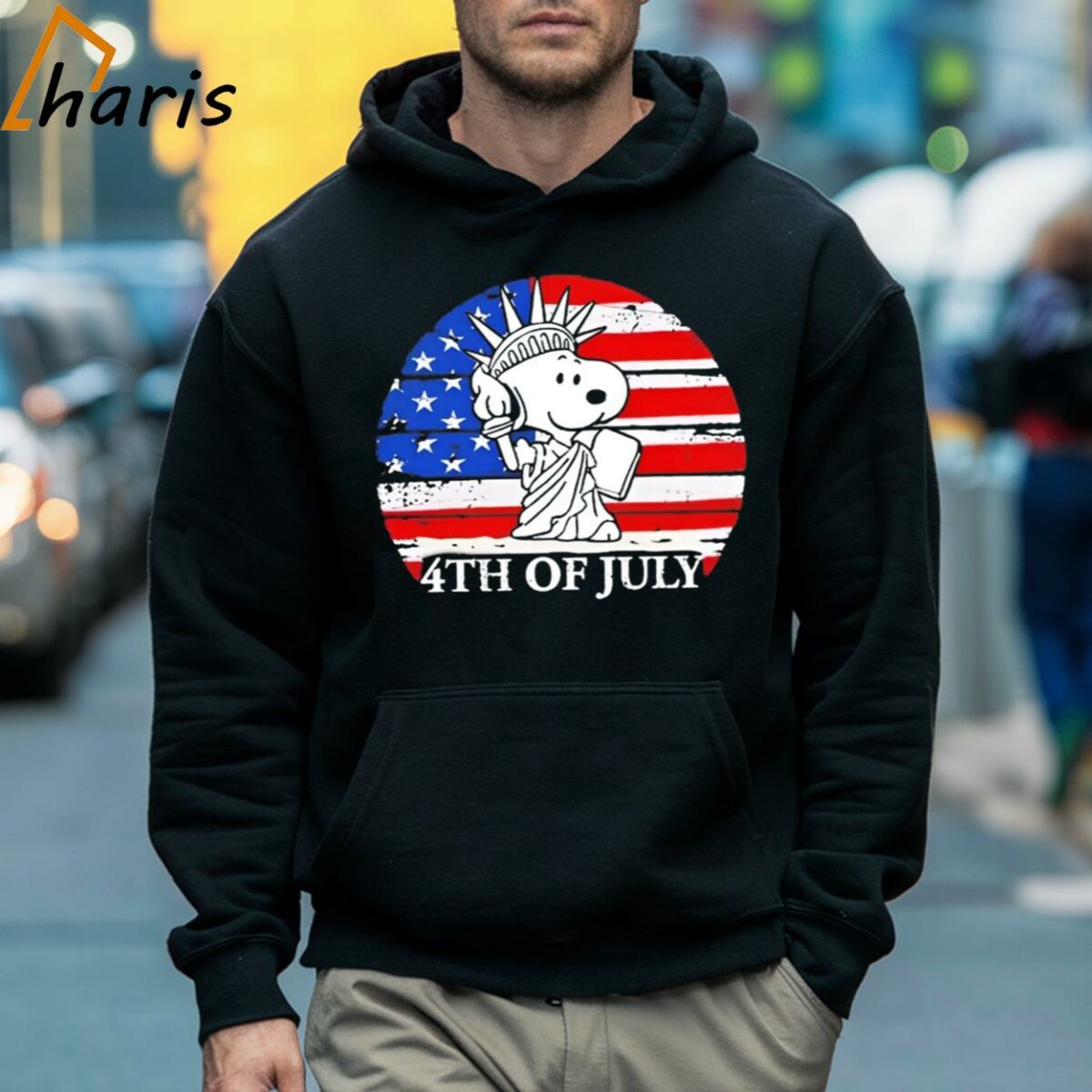 Snoopy Happy 4th Of July American Flag 2024 Shirt 5 Hoodie