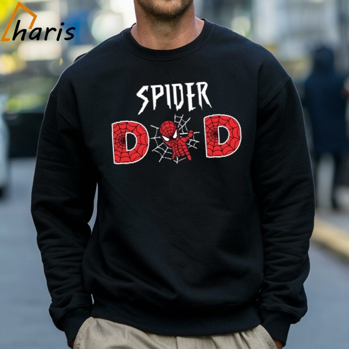 Spider Dad Spider Shirts Marvell Family Gift 4 Sweatshirt