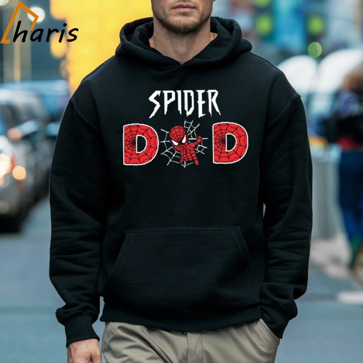 Spider Dad Spider Shirts Marvell Family Gift 5 Hoodie