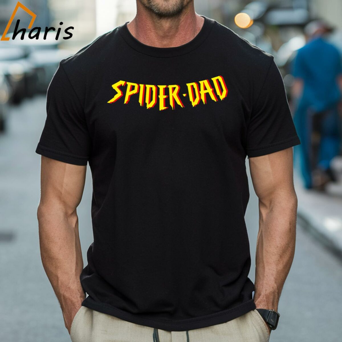 Spider Dad T shirt Happy Fathers Day 1 Shirt