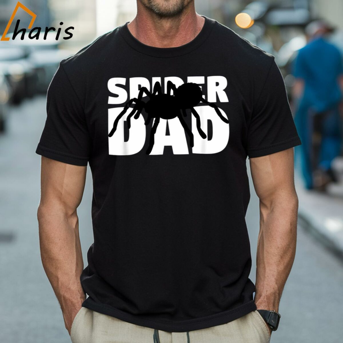 Spider Dad T shirt Spider Lover Gift For Father Animal 1 Shirt