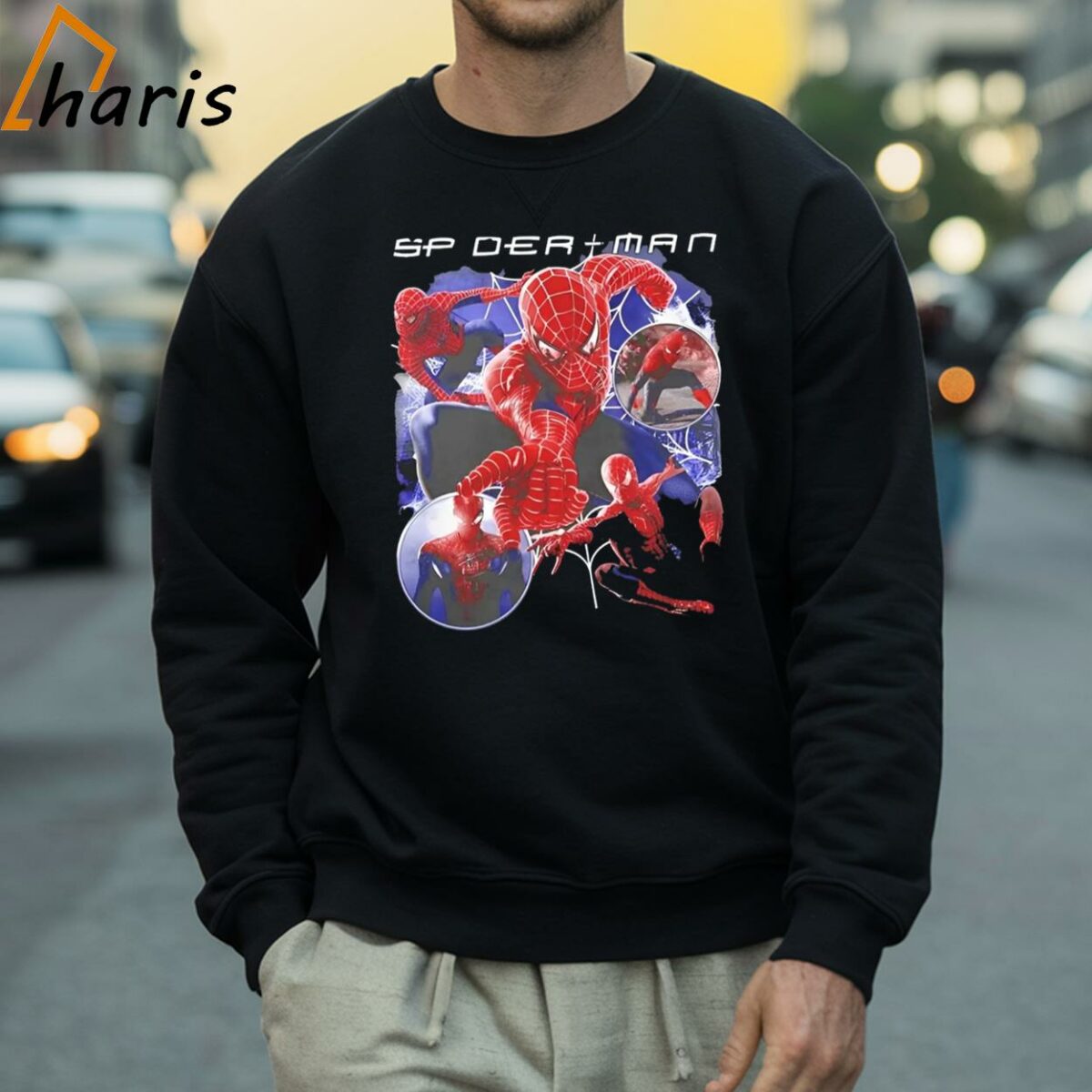 Spider Man Comic Book Character Graphic Vintage Shirt 4 Sweatshirt