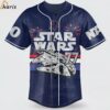 Star Wars Climb Aboard We're Saving America With Han And Chewie Custom Baseball Jersey 1 jersey