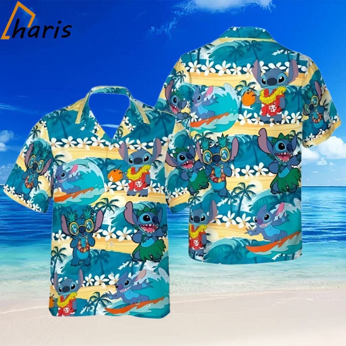 Stitch Hawaiian Shirt Summer Beach Pattern Gift For Disney Lovers 2 2