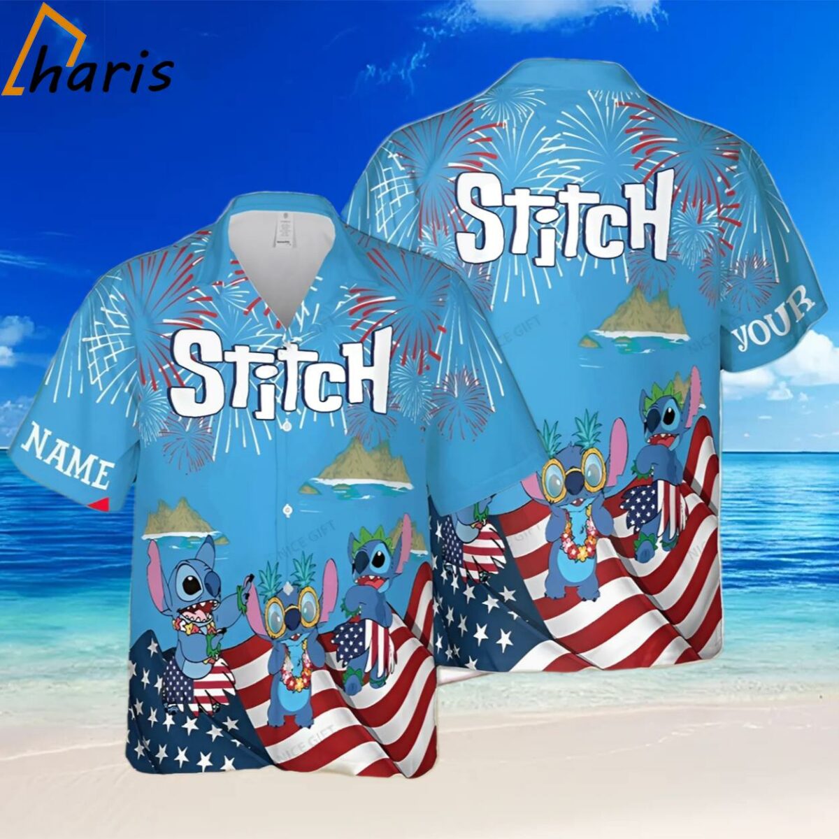 Stitch Personalized Hawaiian 3d Shirt For Men And Women Gift Beach 2 2