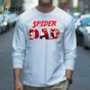 Superhero Spider Dad Shirt Gift For Fathers Day 3 Long sleeve shirt