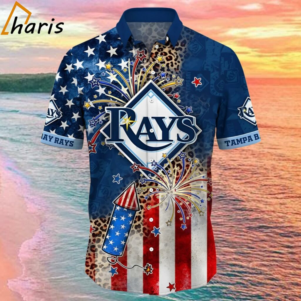 Tampa Bay Rays MLB 4th Of July Independence Day Hawaiian Shirt