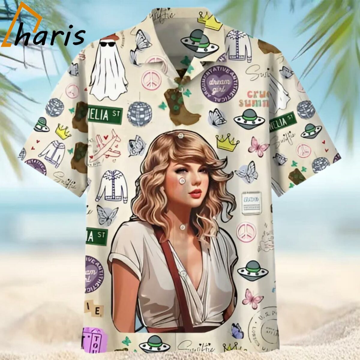 Taylor Swift Karma Is My Boyfriend Hawaiian Shirt 1 1