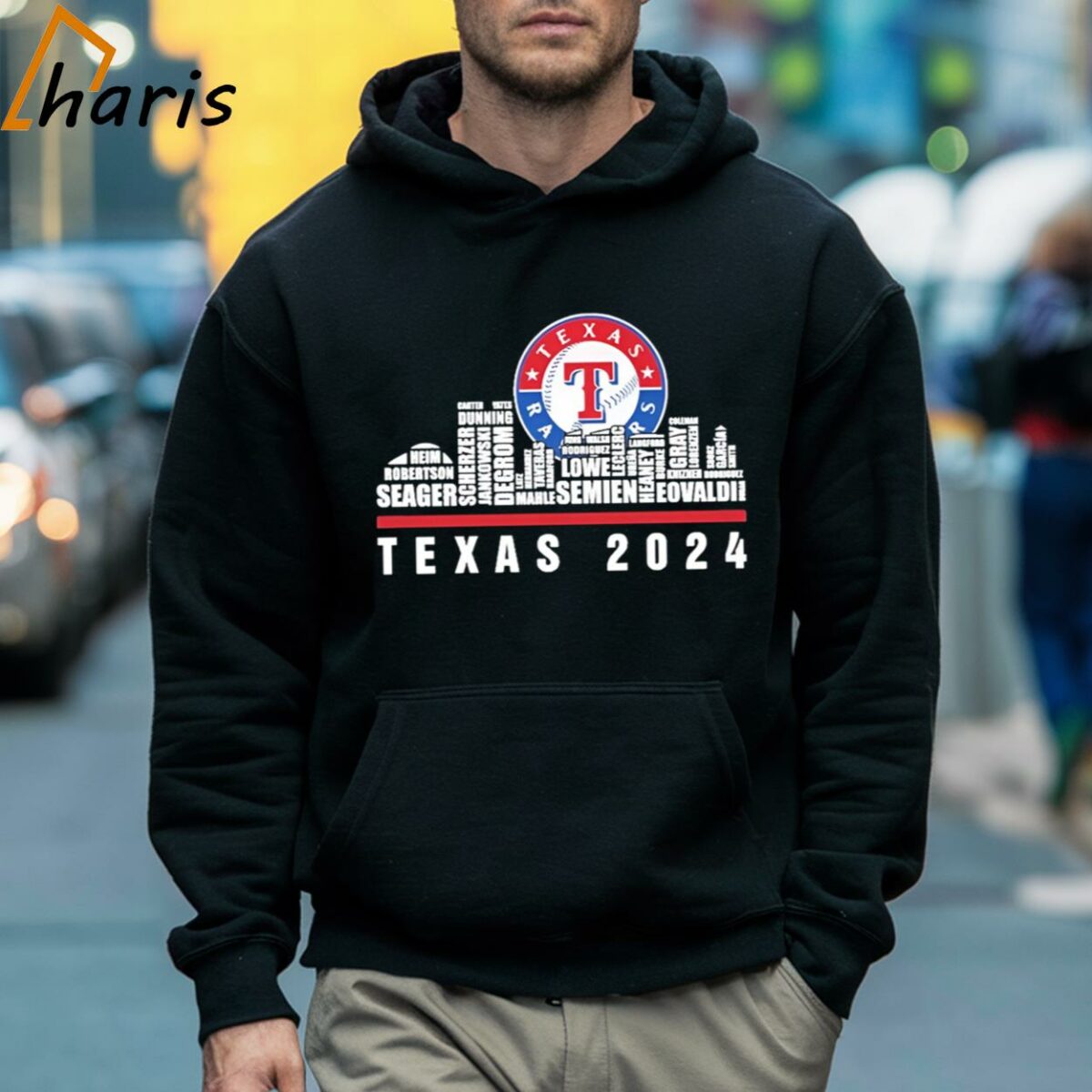 Texas Rangers Roster 2024 Shirt 5 Hoodie