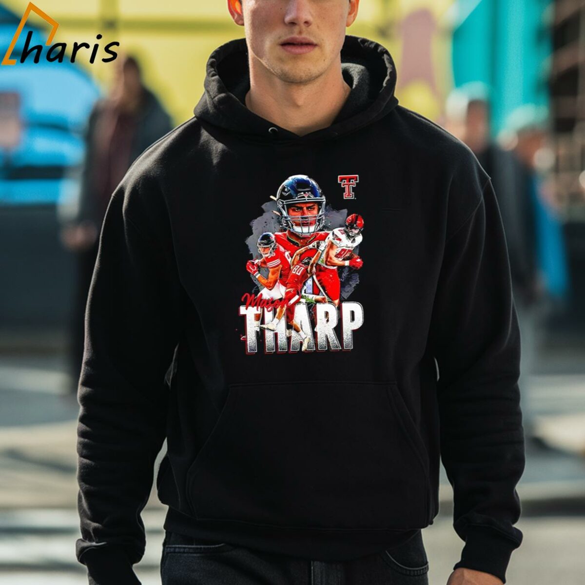 Texas Tech Red Raiders Mason Tharp 80 Retro Shirt 3 hoodie