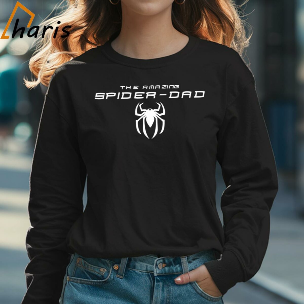 The Amazing Spider Dad Shirt Gift For Father Day 3 Long sleeve shirt