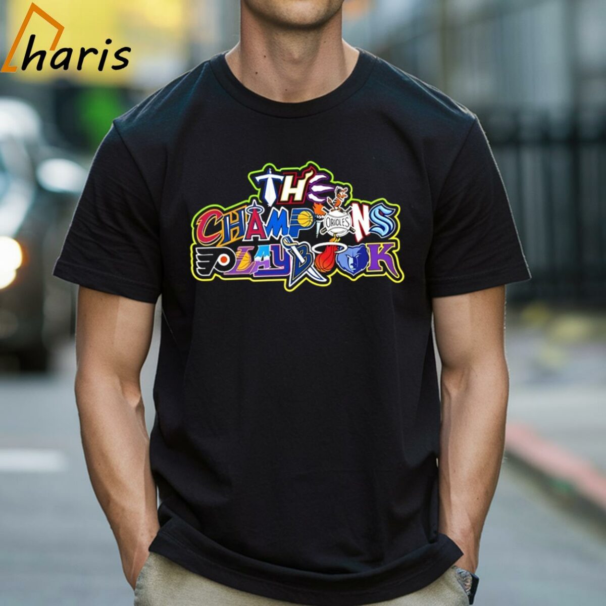 The Champions Playbook Design All Team Logo Shirt 1 Shirt