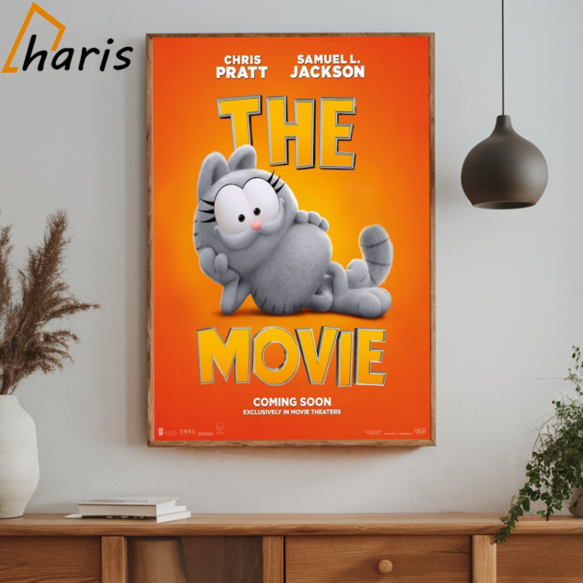 The Garfield Coming Soon Movie Poster