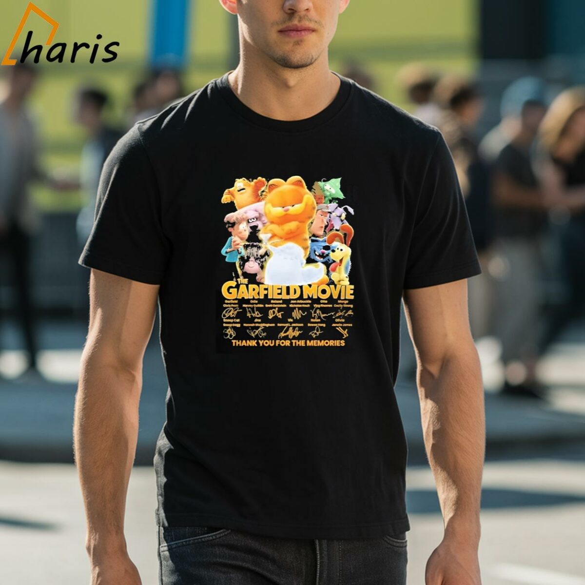 The Garfield Movie characters Thank You For The Memories T Shirt 1 shirt