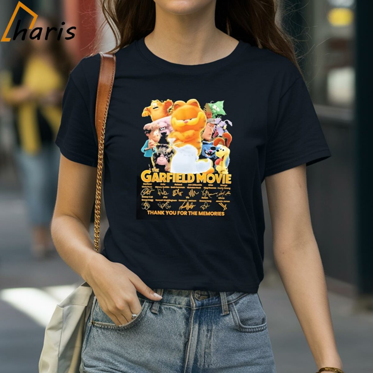 The Garfield Movie characters Thank You For The Memories T Shirt 2 shirt