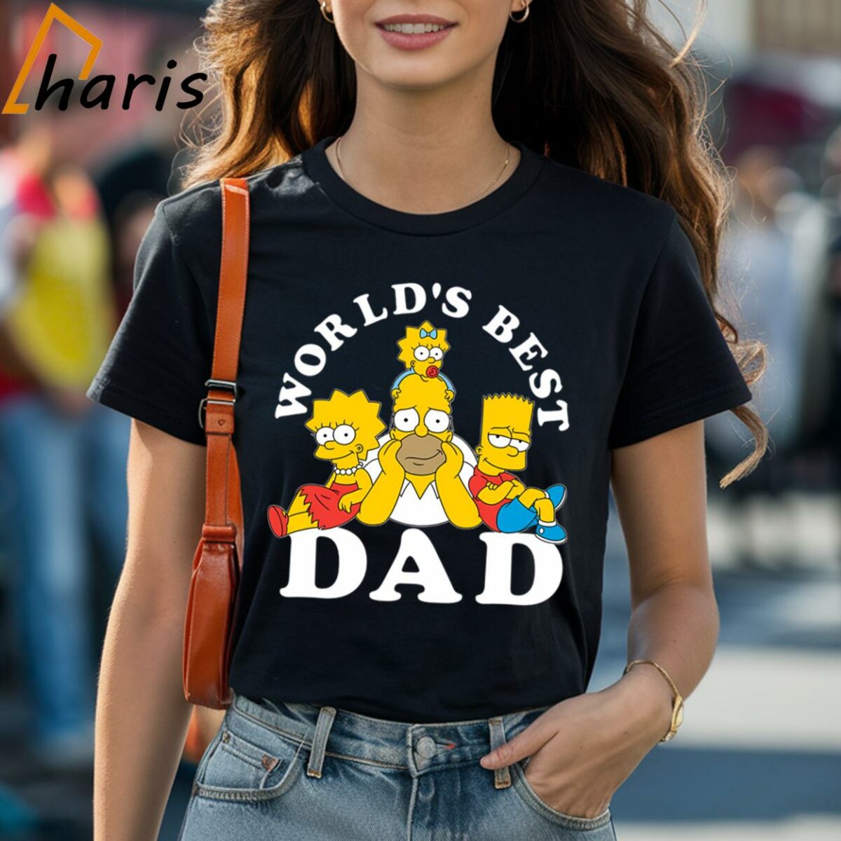 The Simpsons Homer Family Worlds Best Dad T shirt 1 Shirt