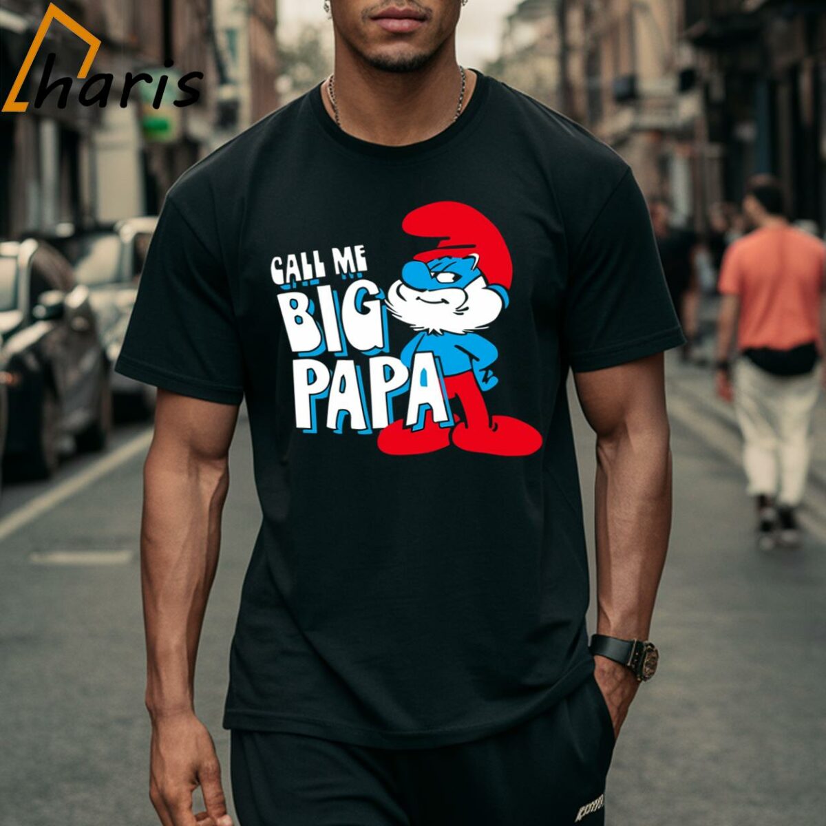 The Smurfs Call Me Big Papa Smurfs T shirt 2 Shirt