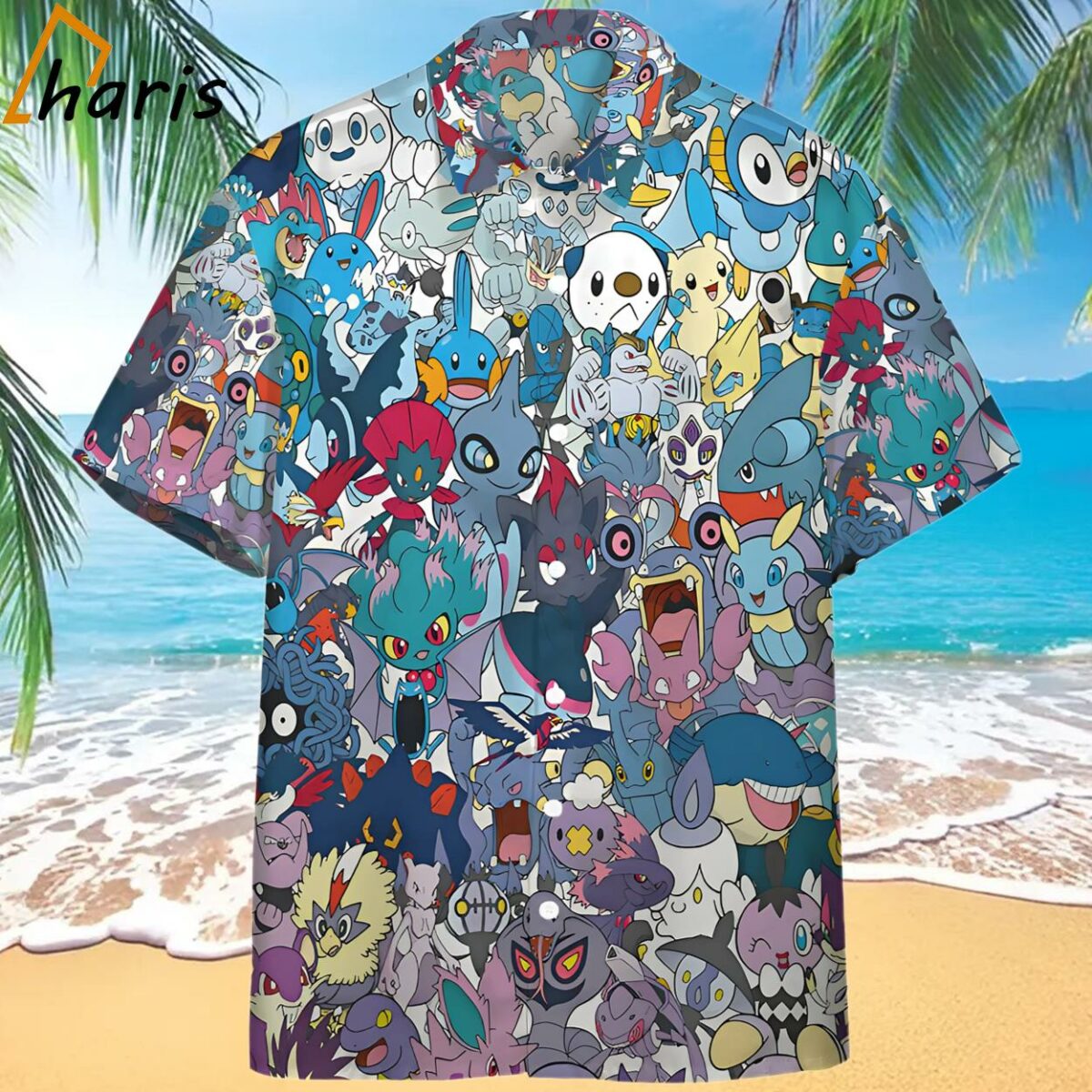 The Water Pokemon Hawaiian Shirt Pokemon Aloha Gift 1 1