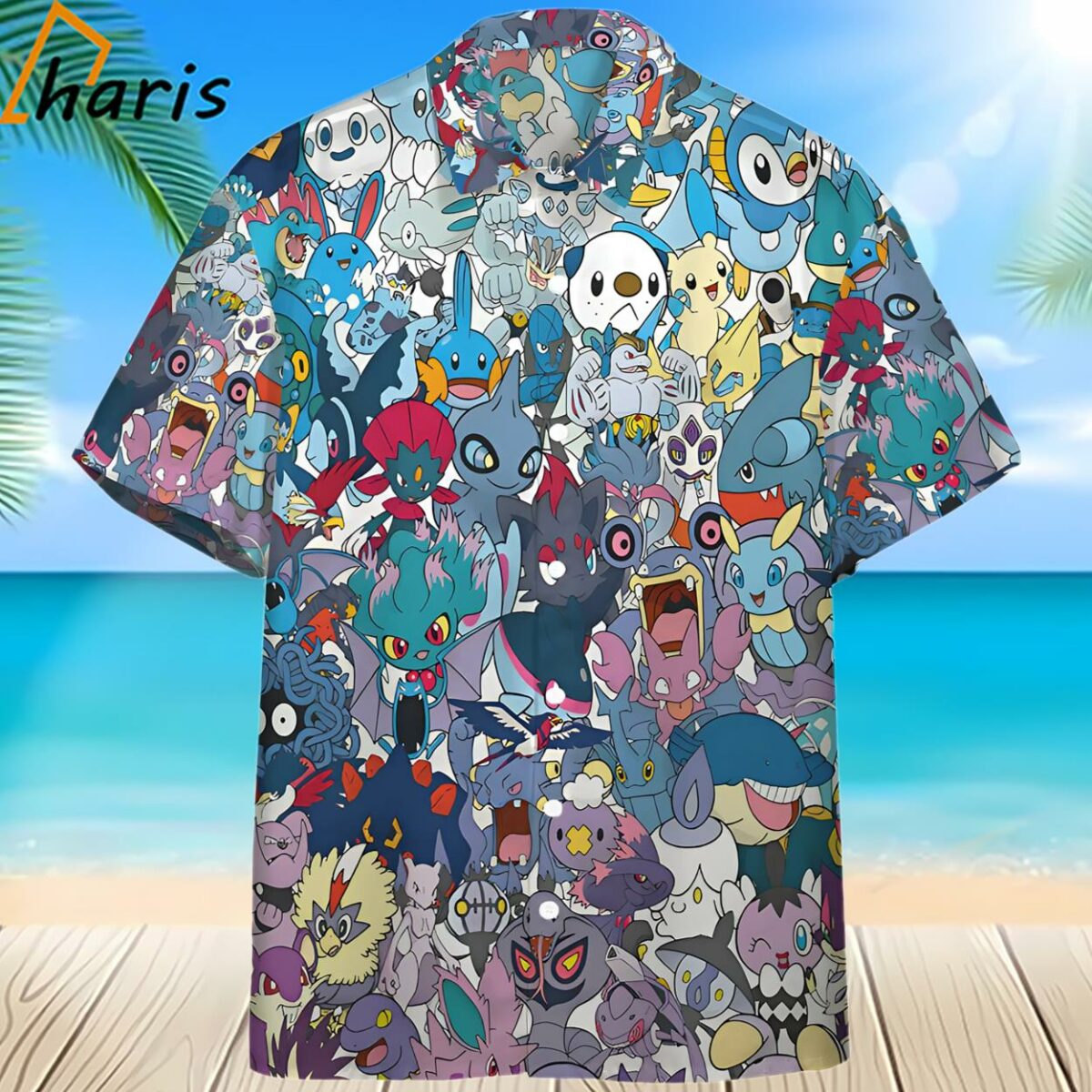 The Water Pokemon Hawaiian Shirt Pokemon Aloha Gift 2 2