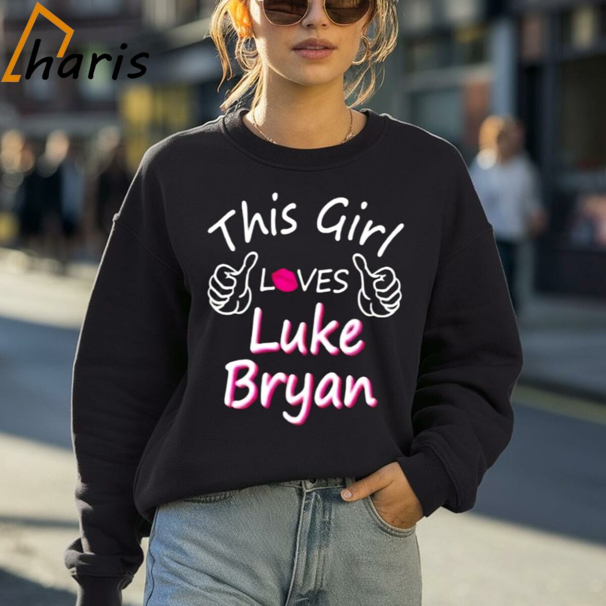 This Girl Love Luke Bryan T shirt 4 Sweatshirt