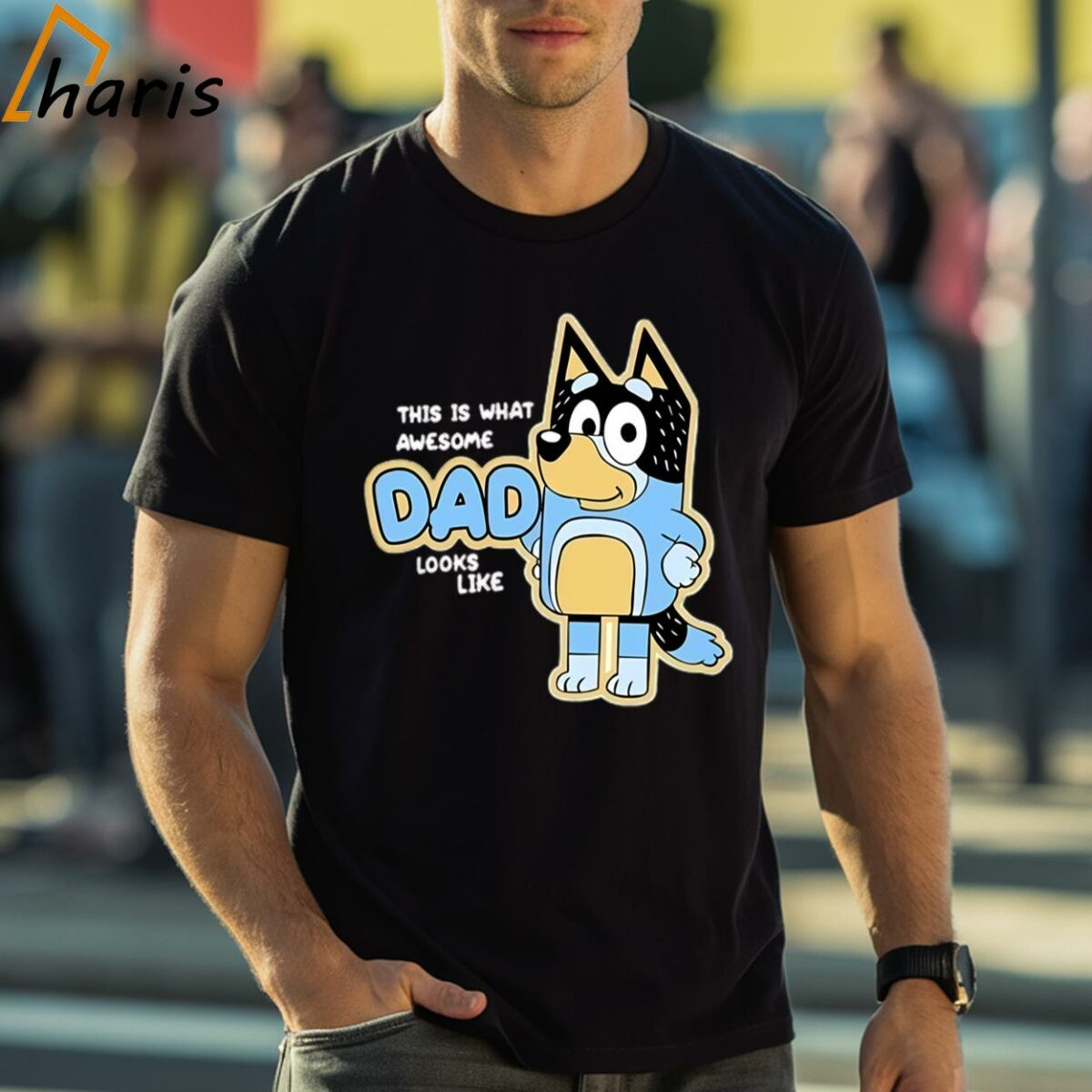 This Is What Awesome Dad Look Like Bluey Shirt 1 Shirt