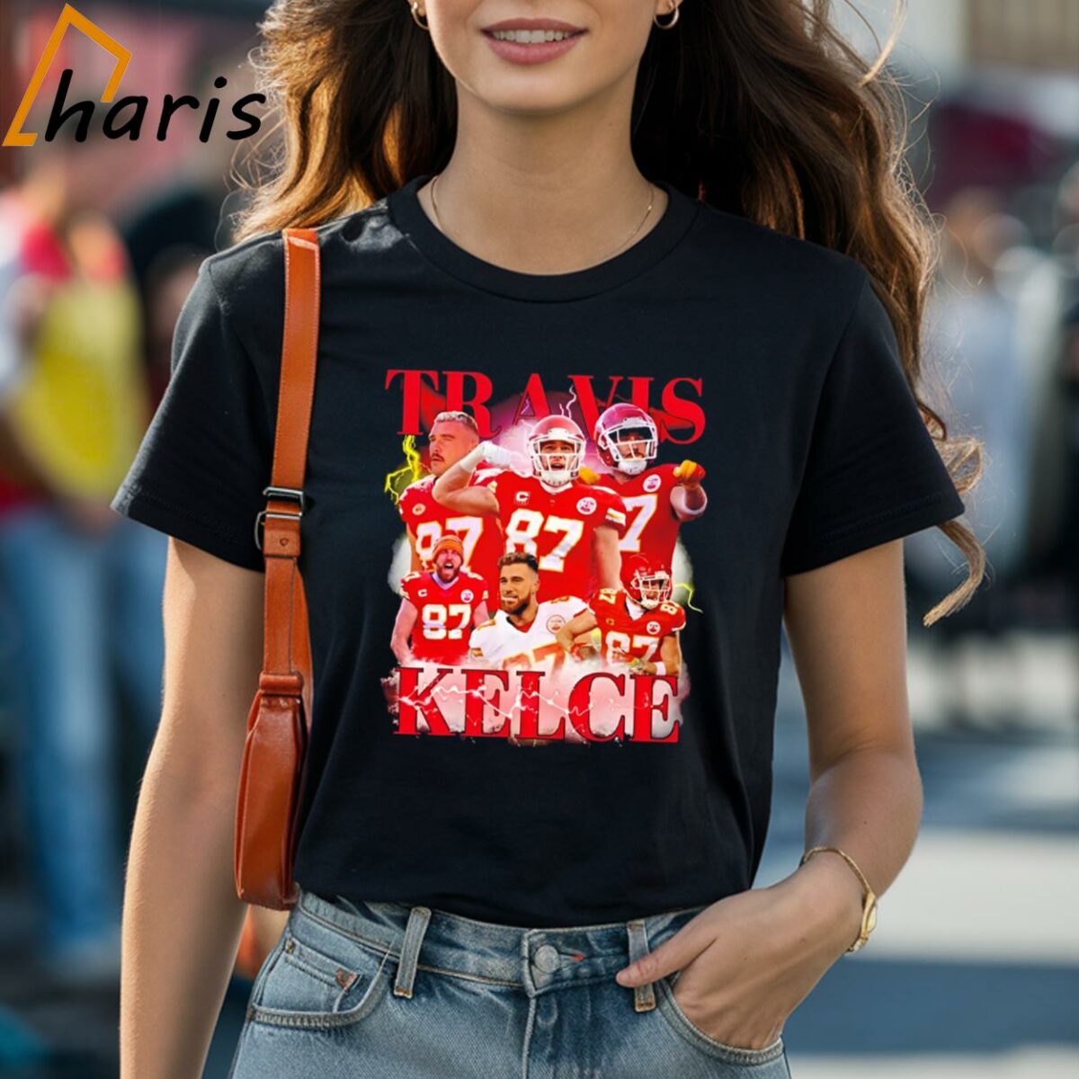 Travis Kelce Kansas City Chiefs Graphic Retro Shirt 1 Shirt