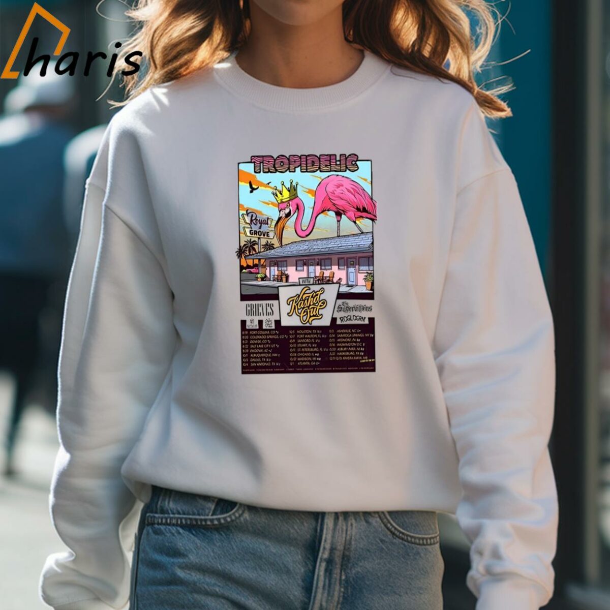 Tropidelic Royal Grove Tour 2024 T shirt 4 Sweatshirt