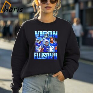Tulsa Golden Hurricane Viron Ellison II Veii Graphic Shirt 4 Sweatshirt