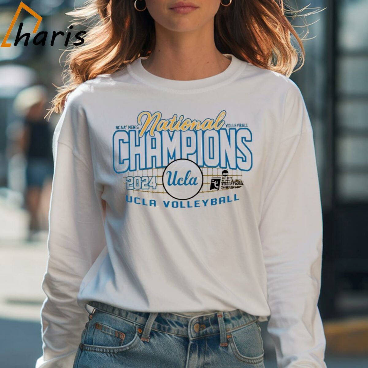 UCLA Bruins 2024 NCAA Mens Volleyball National Champions Shirt 4 Long sleeve shirt