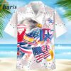 USA Eagle Independence's Day Aloha Hawaii Shirt 1 1