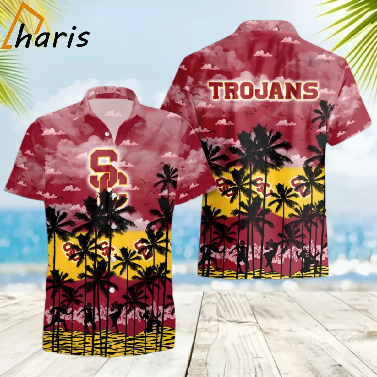 USC Trojans Hawaiian Shirt Gifts For Sports Fan 2 2