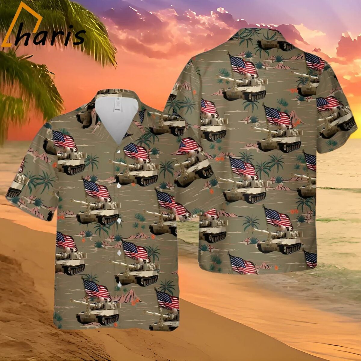 Us Army Paladin Tank 4Th Of July Trendy Hawaiian Shirt 2 2